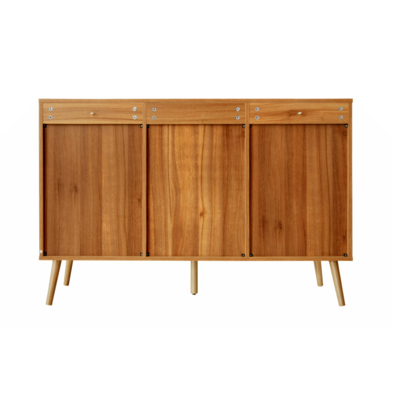 Table de salle à manger en osier pour l'extérieur, Naturel