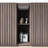 60" Freestanding  Bathroom Vanity With Integrated Solid Surface Basin-231932779