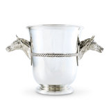 Equestrian Pewter Champagne Bucket