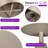 Aluminum Round Outdoor Patio Side Table-1069092978