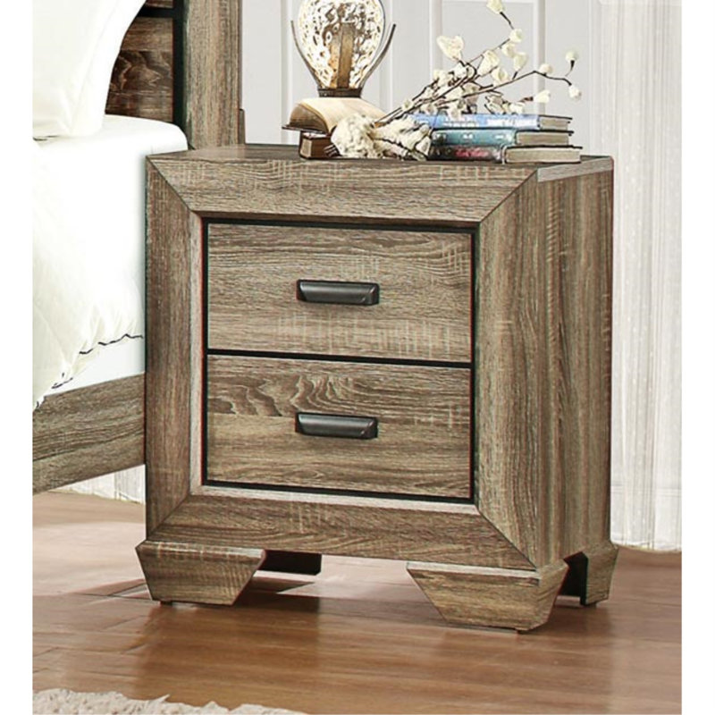 Dowell 16.5'' W Solid Wood Nightstand