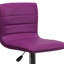 Clift Modern Vinyl Adjustable Height Barstool with Horizontal Stitch Back-17896462-128921556