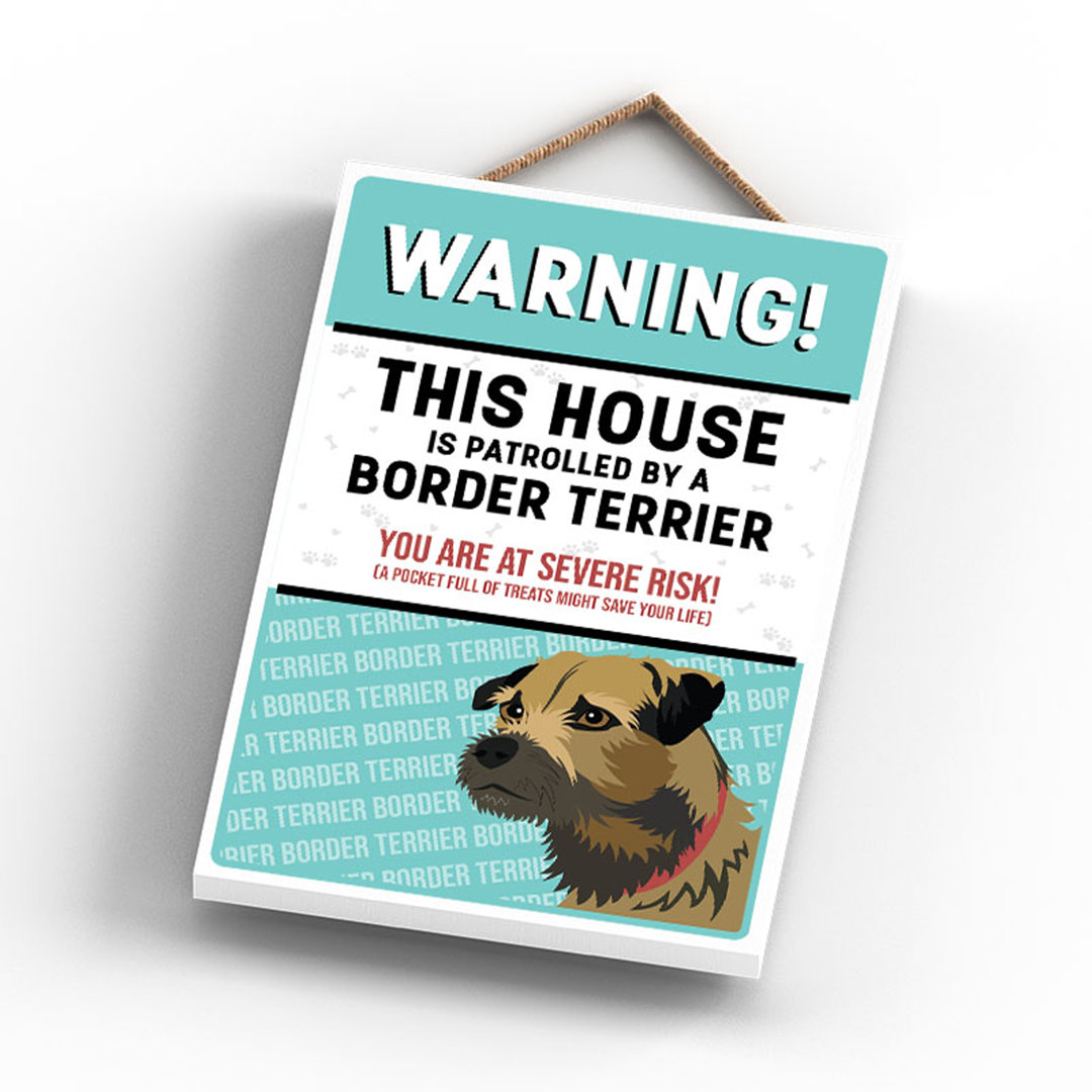Katie P Border Terrier Wall Décor