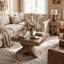 Cross Legs Coffee Table