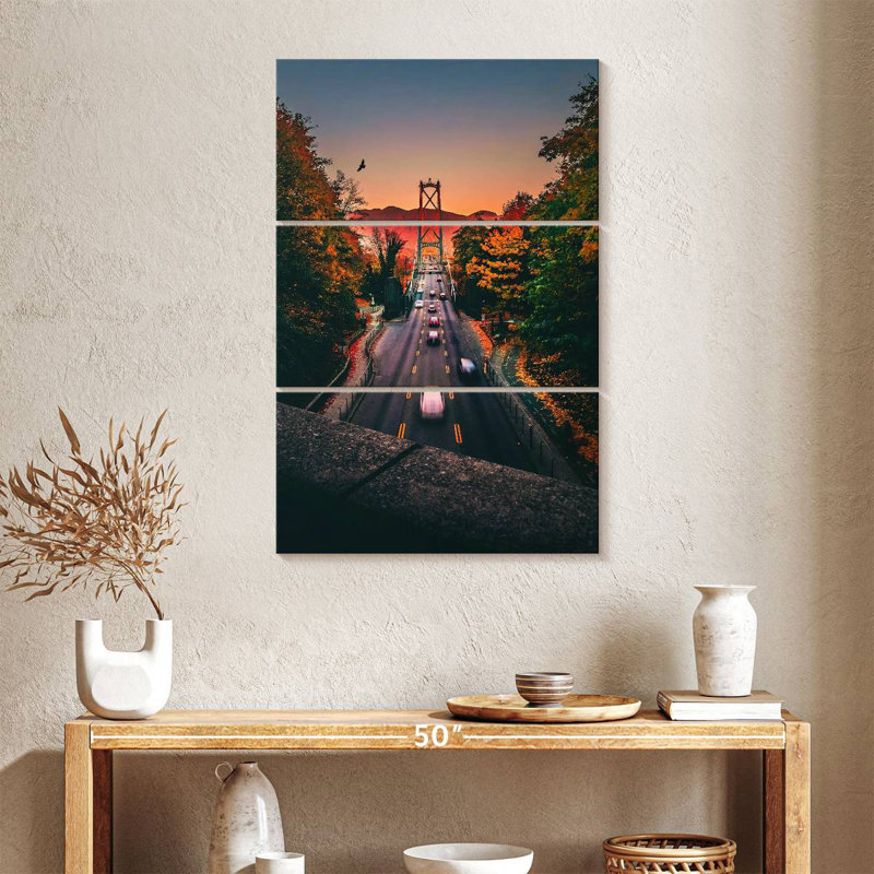 Mehar Lions Gate Bridge Road, 38" H x 24" W