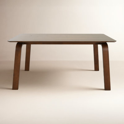 Princeton Indoor Walnut and Wood Dining Table