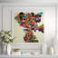 Atherton' Framed Graphic Art Print on Glass