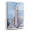  «Flatiron» par Allayn Stevens, art mural acrylique, 12 po x 16 po