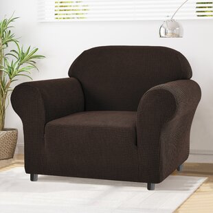 BRYER Stretch-Armlehnenbezüge für Stühle, Rutschfester  Möbelschutz, Sofa-Armlehnenbezüge aus Spandex-Jacquard, waschbare  Sessel-Schonbezüge für Liegesessel, dunkler Kaffee