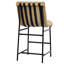 Tabouret en cuir Nicco Vegan (ensemble de 2)-101985450