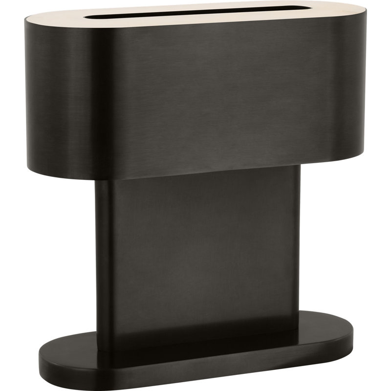 Wyllis Table Lamp, 12" H x 12" W x 5" D, Bronze