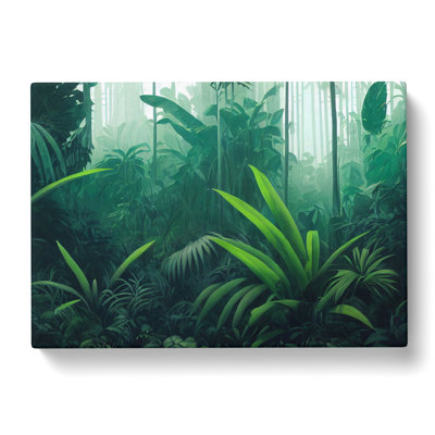 Jungle Plants - Wrapped Canvas Print