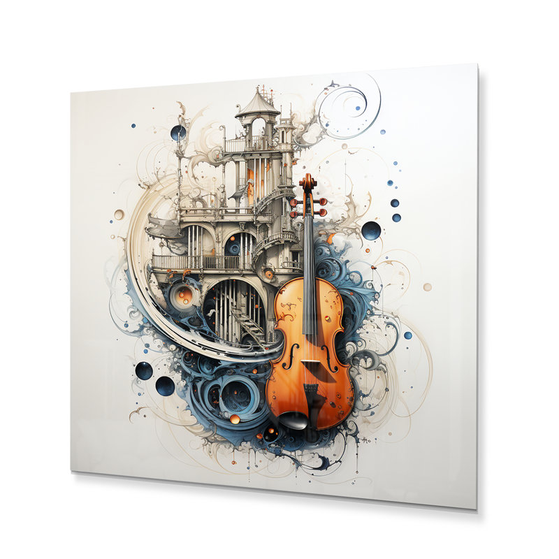 Harmony Melody In This - reproduction de musique sur métal, H 16 po x l 16 po x P 1 po