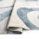 Tapis bleu Wiltrud