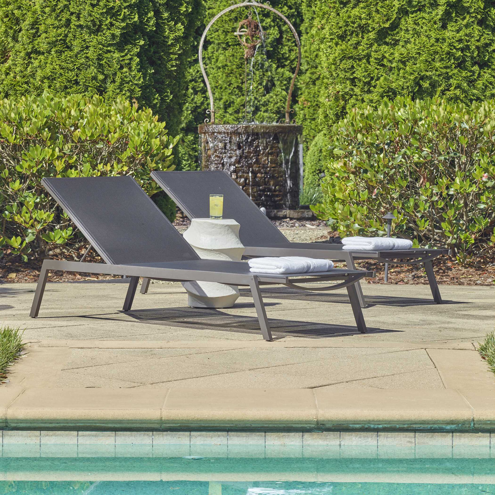79" Patio Chaise Lounge