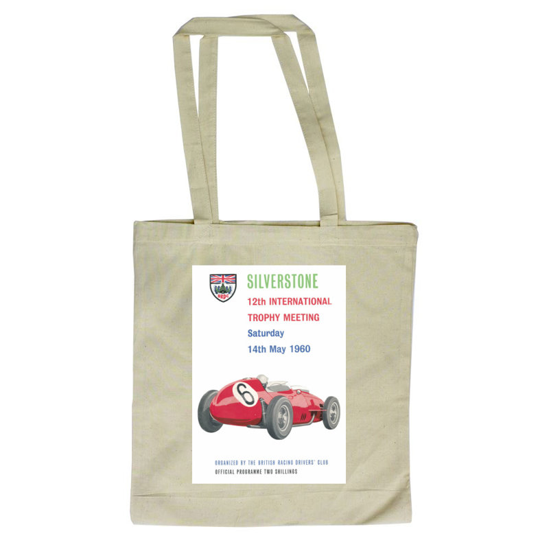 Silverstone, 12th International Trophy Meeting Tote Bag