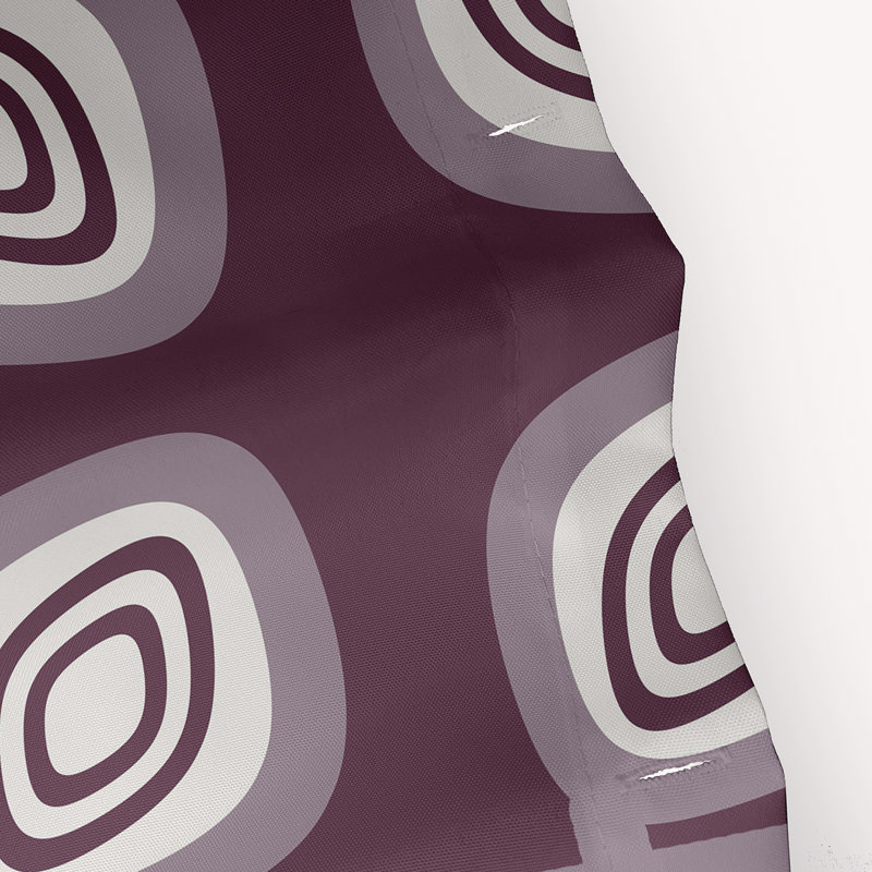 Rideau de douche simple Aastrnu, Mauve