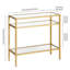 Glass Top End Table-448119492
