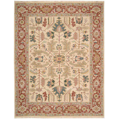 Baar Wool Oriental Indoor Rug