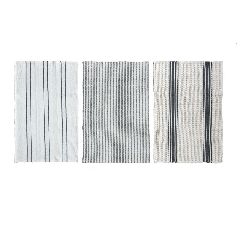 Eclectic Cotton Slub Weave Tea Towels