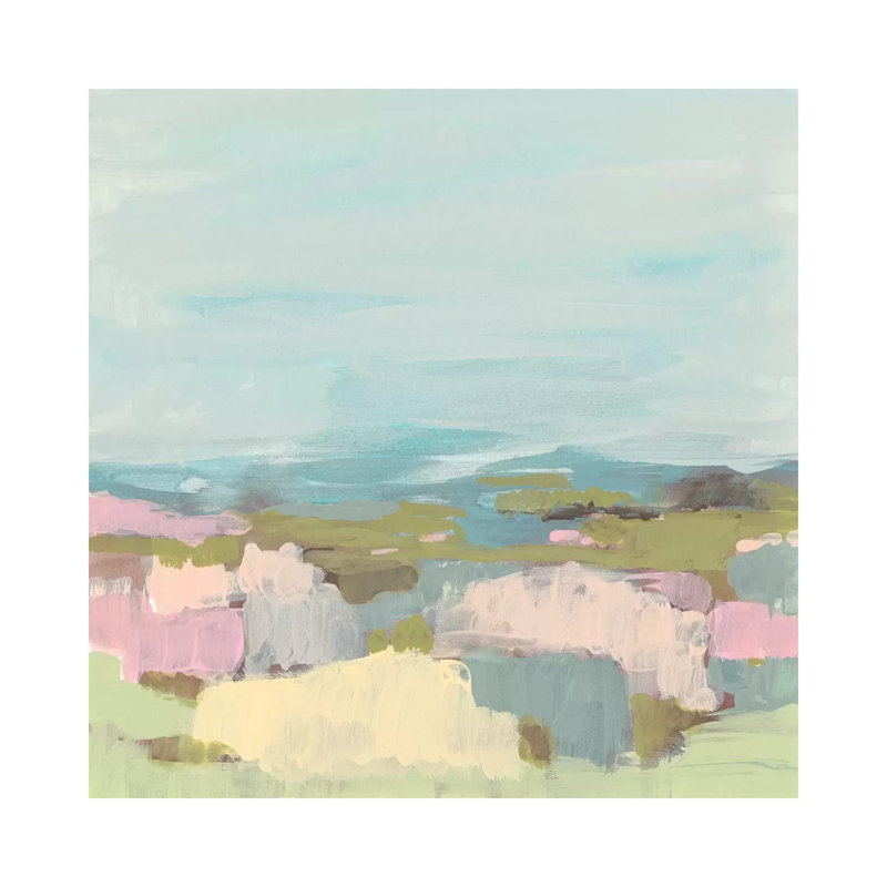 Sweet Scape II by Jennifer Goldberger - Wrapped Canvas Painting, 93.98 cm H x 93.98 cm W x 1.91 cm D