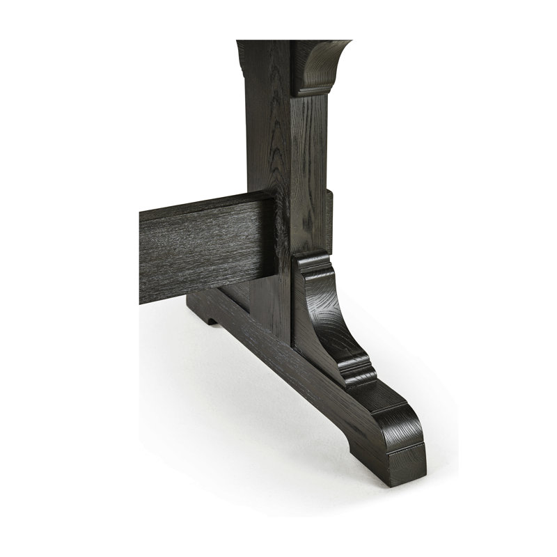 Epoch Solid Oak Dining Table, Ebonized Oak