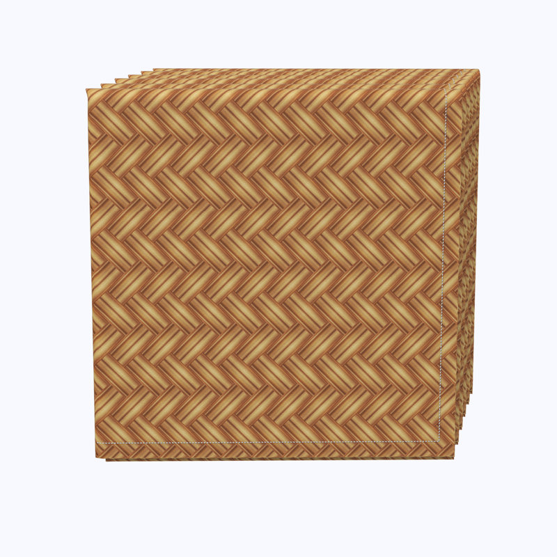 Polyester Chevron Square Napkin