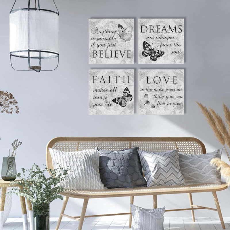 4 Piece Wrapped Canvas Print
