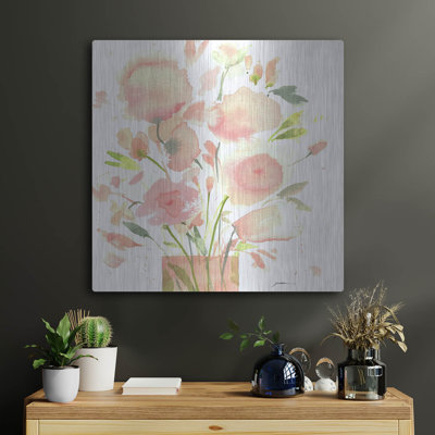 'Pink Tones' by Design Fabrikken Metal Wall