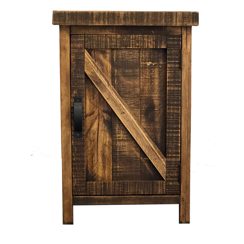 Table de chevet Clontz, Droite