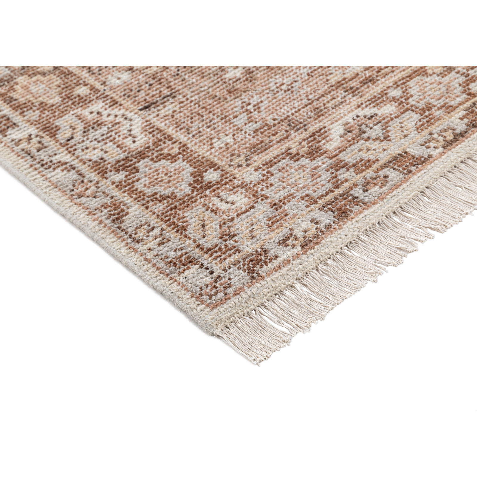 Hand-Knotted Oriental Wool Rug, Rectangle 2' x 3'