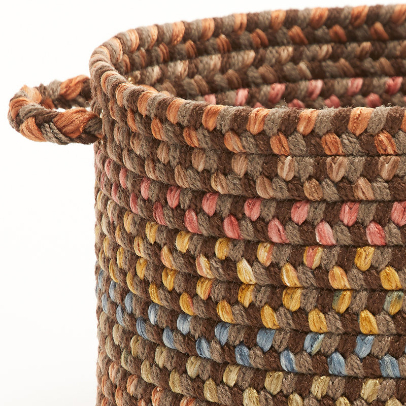 Panier en tissu Bar Harbor, H 8 po x l 10 po x P 10 po, 23 pintes, Gris