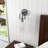 1-E26 40W Black Glass Shade Wall Sconces