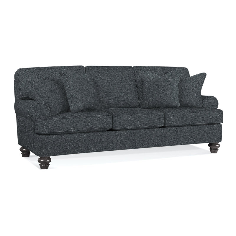 Lowell Sleeper Sofa, Air Dream Mattress, Honey, Basic Navy; 0317-61