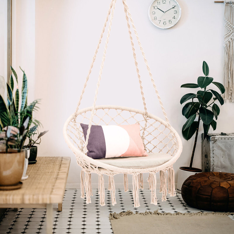 Chaise hamac Jeileen, Beige