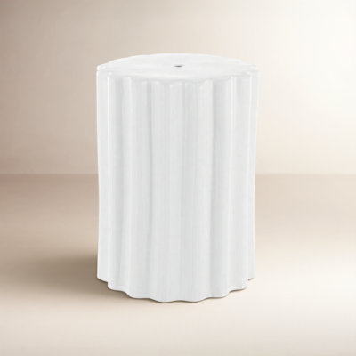 Pier Ceramic Accent Stool