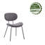 17.52'' H Velvet Upholstered Stacking Side Chair-1725043874