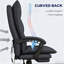 Fauteuil inclinable haut de gamme gris foncé avec repose-pieds réglable - Un savoir-faire de luxe pour les professionnels à la recherche de confort-1938305844-1938305849
