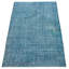 Tapis bleu transition Avrilynn 5 pi 5 po x 8 pi 6 po