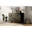 Armoire 4 portes, style, finition en bois naturel, pieds, poignées raffinées, fermeture silencieuse-1137512123