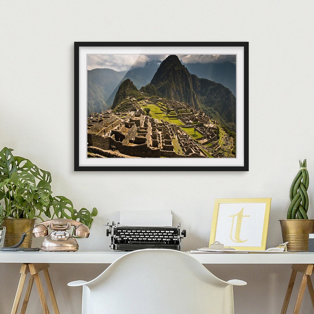 Gerahmtes Poster Machu Picchu