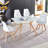 Reynna Metal Base Dining Table
