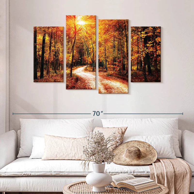 Alvord Remote Fall Pathway, 32" H x 52" W