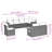  Garden Sofa Set Beige