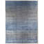 MODERN HANDLOOMED Hand Loomed Striped Area Rug in Light Blue/Light Gray