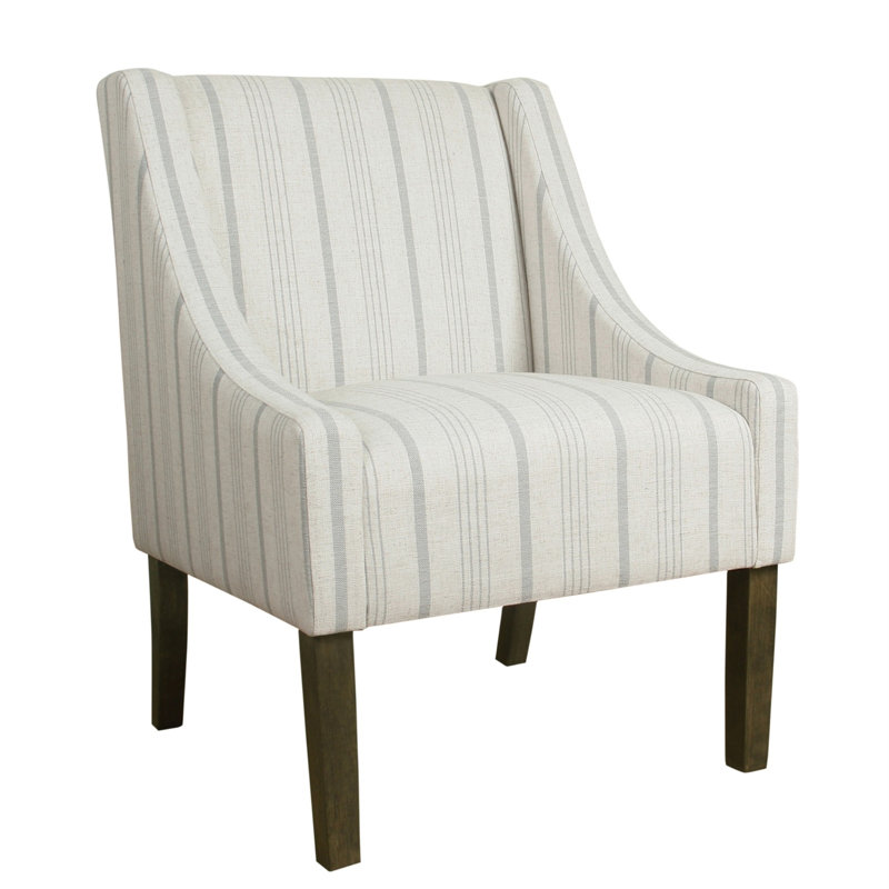 Gullo Upholstered Accent Chair, White