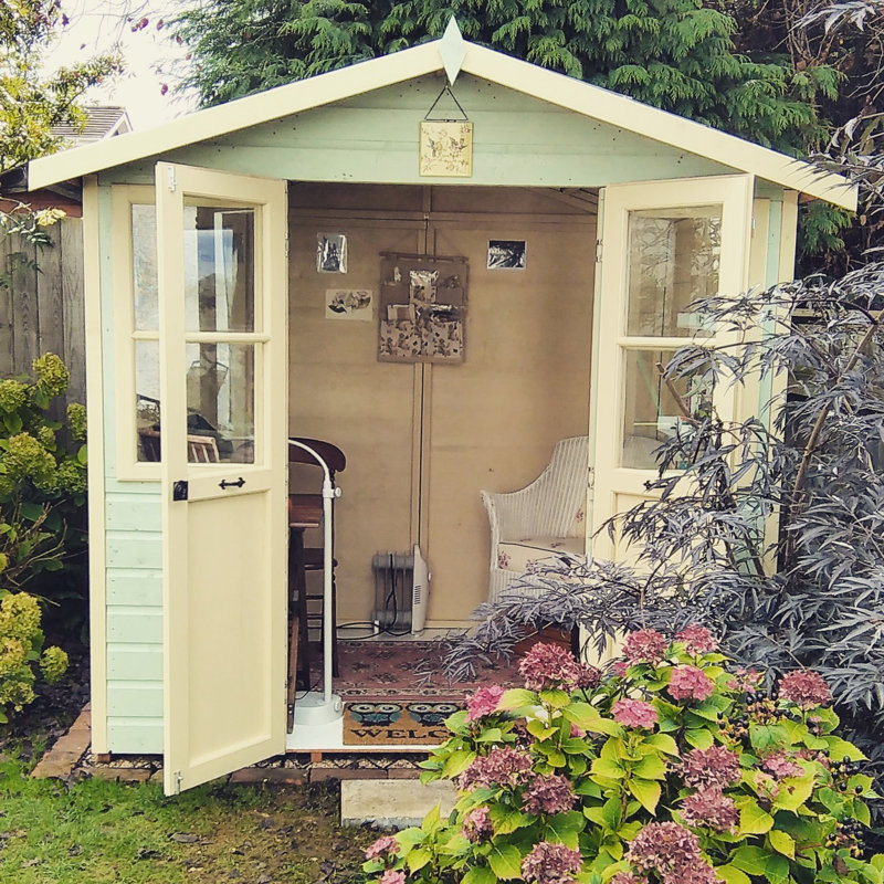 Haddon 7 x 5 Ft Shiplap Summer House, No