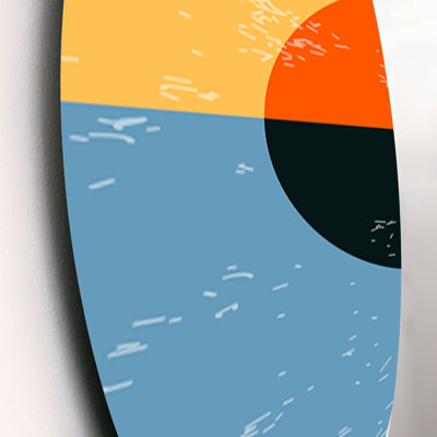 Abstract Wall Decor on Metal