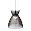 1 - Light Chrome LED Dome Pendant-58750886
