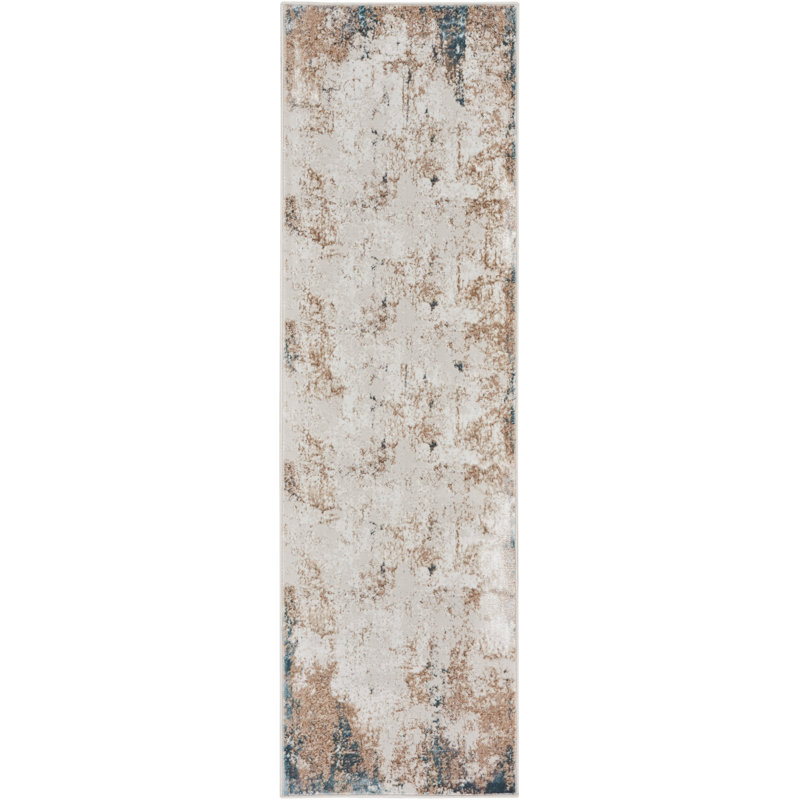 Abstract Indoor Rug, Runner 2'3'' x 7'6''